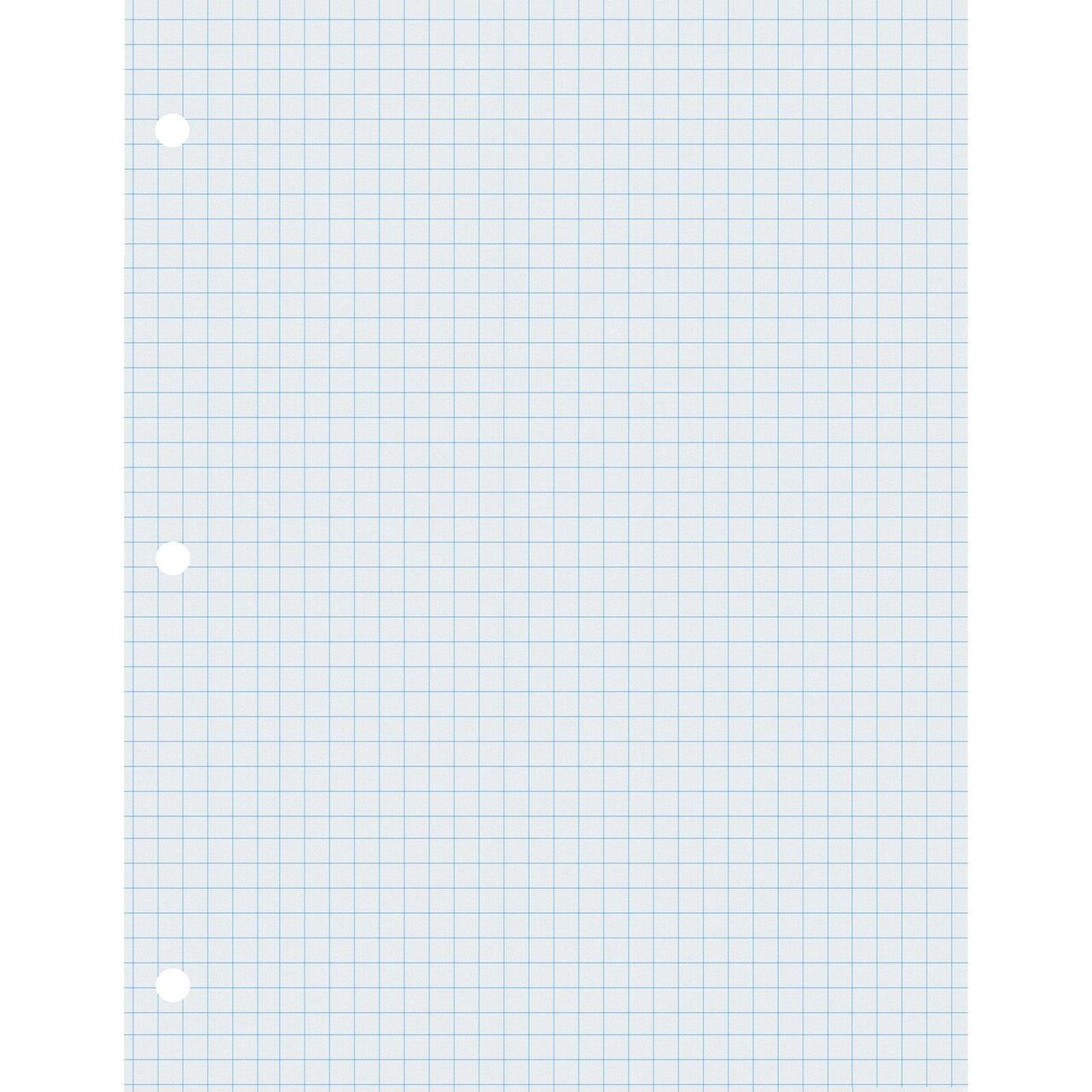 Graphing Paper, White, 2-sided, 1/4" Quadrille Ruled 8-1/2" x 11", 500 Sheets
